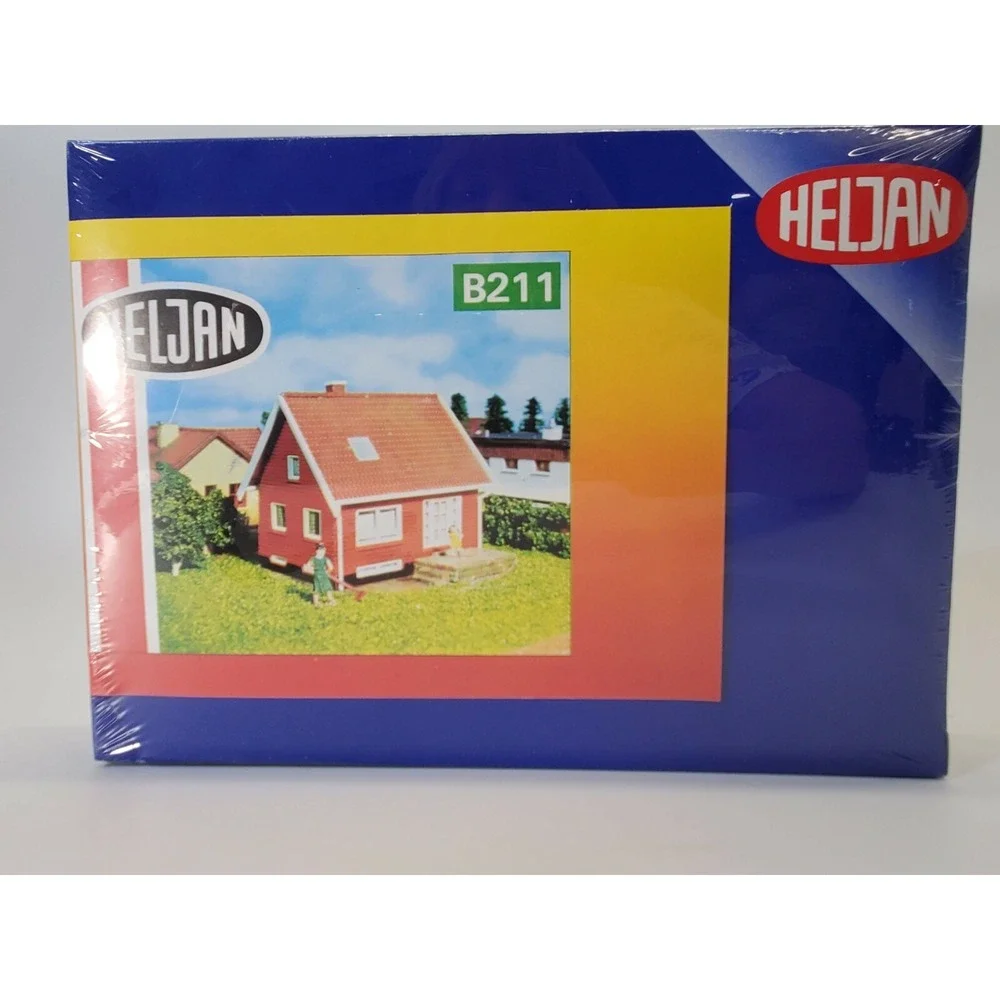 Heljan B211 Brick Villa Cottage House Building HO‎ Scale Model Train Kit NEW